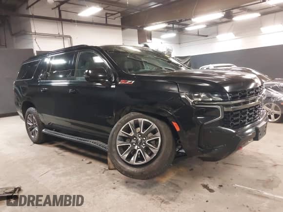 2021 Chevrolet Suburban Z71 with VIN 1GNSKDKD3MR140935, listed as a IAAI auction lot 42345178 with 52,370 mi miles and . Bid and sale history available at DreamBid. Image 1.