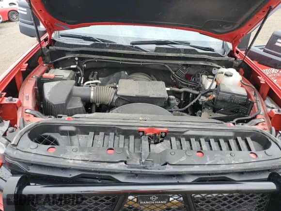 2024 Chevrolet Silverado 2500HD Work Truck with VIN 1GC4YLE74RF355345, listed as a Copart auction lot 66912035 with 19,142 mi miles and Salvage title. Bid and sale history available at DreamBid. Image 11.