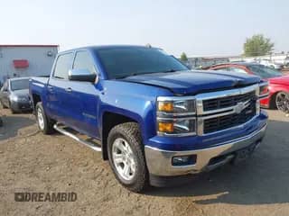 2014 Chevrolet Silverado 1500 LT z VIN 3GCUKREC9EG155264, wystawiony jako IAAI lot #43184341 z przebiegiem 131 625 mil mil oraz . Historia ofert i sprzedaży dostępna na DreamBid. Obrazek 1.