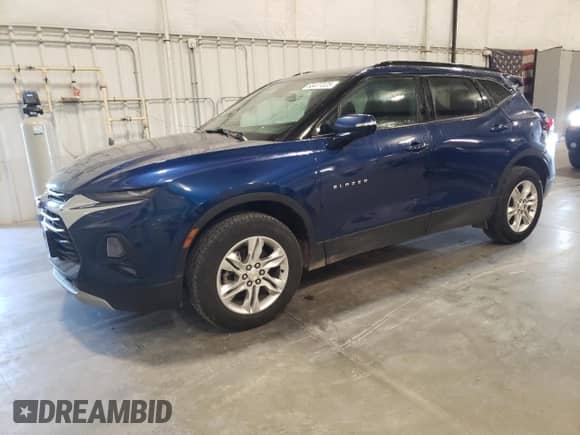 2022 Chevrolet Blazer LT с VIN 3GNKBHR46NS123493, выставлен на аукционе Copart как лот 65477325 с пробегом 110 702 миль миль и Списание • Salvage title. История ставок и продаж доступна на DreamBid. Изображение 1.