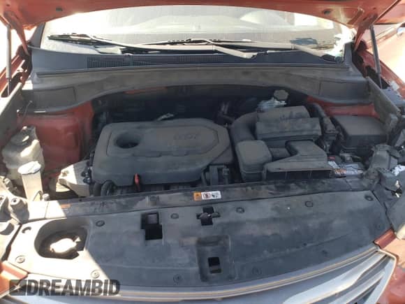 2017 Hyundai Santa Fe 2.4L with VIN 5XYZT3LB9HG419628, listed as a Copart auction lot 71056845 with 148,797 mi miles and Salvage title. Bid and sale history available at DreamBid. Image 11.