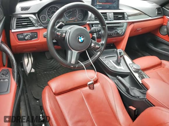 2017 BMW 4 Series 440i with VIN WBA4P1C38HK522851, listed as a Copart auction lot 55706725 with 93,620 mi miles and Salvage title. Bid and sale history available at DreamBid. Image 8.