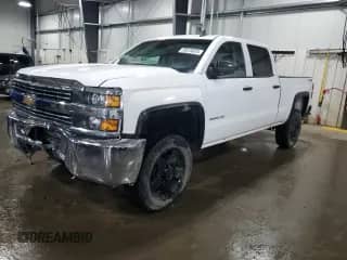 2015 Chevrolet Silverado 2500HD Work Truck z VIN 1GC1KUEG0FF623247, wystawiony jako Copart lot #55618025 z przebiegiem 165 890 mil mil oraz Szkoda całkowita • Salvage title. Historia ofert i sprzedaży dostępna na DreamBid. Obrazek 1.