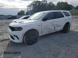 2022 Dodge Durango R/T Plus with VIN 1C4SDJCT6NC106449, listed as a Copart auction lot 85906545 with 30,163 mi miles and Salvage title. Bid and sale history available at DreamBid. Image 1.