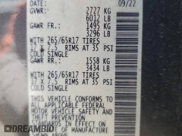 2023 Nissan Frontier Pro-X with VIN 1N6ED1EJ8PN609378, listed as a Copart auction lot 59393845 with 23,440 mi miles and Salvage title. Bid and sale history available at DreamBid. Image 13.