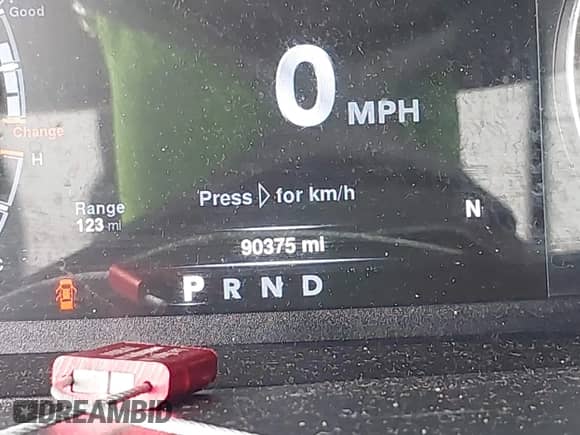 2019 Ram 1500 Big Horn with VIN 1C6RR7TT8KS732242, listed as a IAAI auction lot 42636124 with 90,375 mi miles and . Bid and sale history available at DreamBid. Image 15.