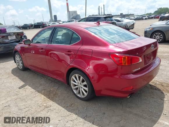 2009 Lexus IS 250 z VIN JTHCK262292030290, wystawiony jako IAAI lot #42990498 z przebiegiem 215 071 mil mil oraz . Historia ofert i sprzedaży dostępna na DreamBid. Obrazek 3.