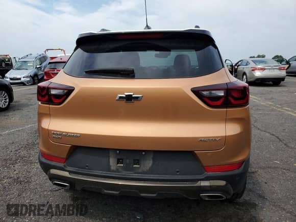 2024 Chevrolet TrailBlazer ACTIV с VIN KL79MSSL6RB053847, выставлен на аукционе Copart как лот 62938305 с пробегом 21 223 миль миль и Списание • Salvage title. История ставок и продаж доступна на DreamBid. Изображение 6.