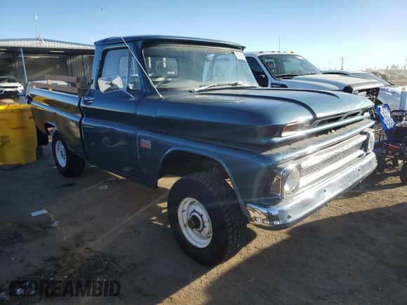 1966 Chevrolet Silverado 1500 z VIN K1546S118308, wystawiony jako Copart lot #87945585 z przebiegiem 335 977 mil mil oraz Nie do naprawy • Non repairable. Historia ofert i sprzedaży dostępna na DreamBid. Obrazek 4.