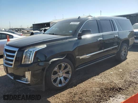 2015 Cadillac Escalade ESV Premium с VIN 1GYS3JKJ2FR259017, выставлен на аукционе Copart как лот 61683345 с пробегом 142 210 миль миль и Списание • Salvage title. История ставок и продаж доступна на DreamBid. Изображение 1.
