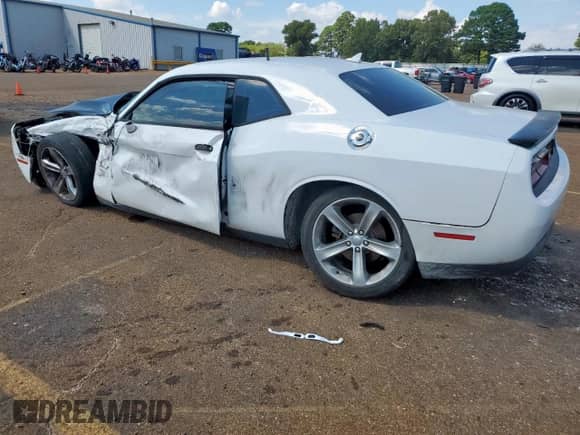 2015 Dodge Challenger SXT with VIN 2C3CDZAG1FH873881, listed as a Copart auction lot 81656795 with 116,056 mi miles and Salvage title. Bid and sale history available at DreamBid. Image 2.