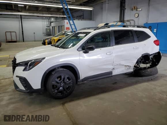 2024 Subaru Ascent Onyx с VIN 4S4WMAHDXR3412106, выставлен на аукционе Copart как лот 59010165 с пробегом 16 903 миль миль и Списание • Salvage title. История ставок и продаж доступна на DreamBid. Изображение 1.