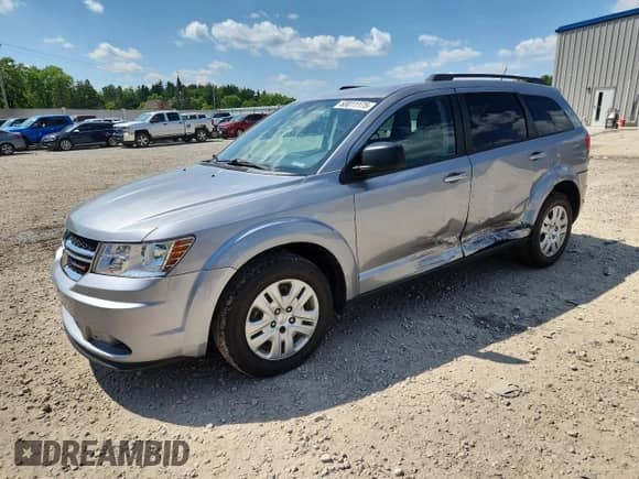 2016 Dodge Journey Canada Value with VIN 3C4PDCAB9GT138251, listed as a Copart auction lot 63011175 with 114,228 mi miles and Salvage title. Bid and sale history available at DreamBid. Image 1.