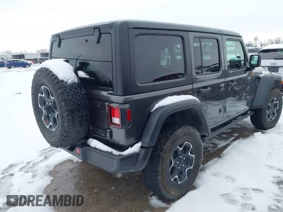 2023 Jeep Wrangler Rubicon z VIN 1C4HJXFG6PW602292, wystawiony jako IAAI lot #41164594 z przebiegiem 29 269 mil mil oraz . Historia ofert i sprzedaży dostępna na DreamBid. Obrazek 4.