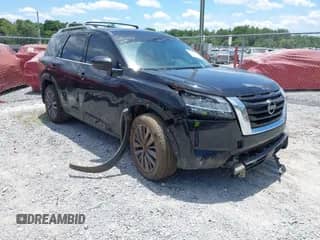 2023 Nissan Pathfinder SL with VIN 5N1DR3CD2PC212118, listed as a IAAI auction lot 42345666 with 78,023 mi miles and . Bid and sale history available at DreamBid. Image 1.