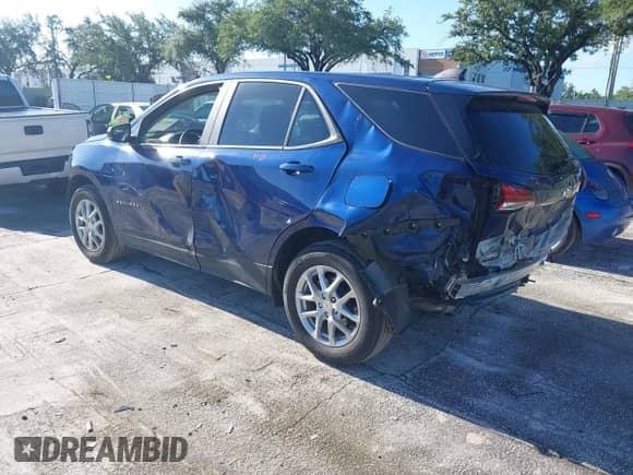 2023 Chevrolet Equinox LS с VIN 3GNAXHEG6PL142085, выставлен на аукционе IAAI как лот 42812865 с пробегом 22 840 миль миль и . История ставок и продаж доступна на DreamBid. Изображение 3.