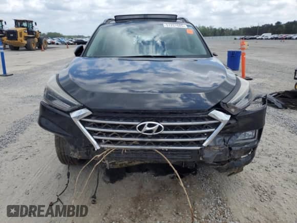 2019 Hyundai Tucson Ultimate with VIN KM8J33AL4KU964808, listed as a Copart auction lot 51257605 with 105,132 mi miles and Salvage title. Bid and sale history available at DreamBid. Image 5.