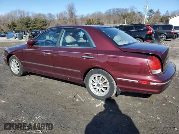2002 Hyundai XG L с VIN KMHFU45EX2A231152, выставлен на аукционе Copart как лот 45800505 с пробегом 48 074 миль миль и Списание • Salvage title. История ставок и продаж доступна на DreamBid. Изображение 2.