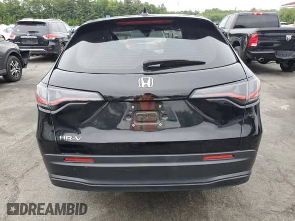 2023 Honda HR-V LX z VIN 3CZRZ2H38PM728996, wystawiony jako Copart lot #59582735 z przebiegiem Nie podano mil oraz Szkoda całkowita • Salvage title. Historia ofert i sprzedaży dostępna na DreamBid. Obrazek 6.