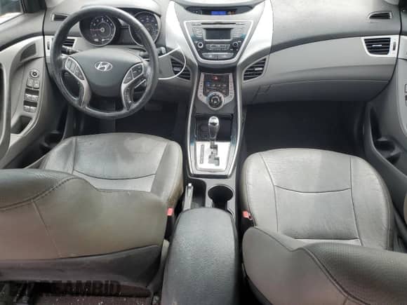 2013 Hyundai Elantra Limited with VIN 5NPDH4AE8DH347001, listed as a Copart auction lot 55632175 with 119,446 mi miles and Salvage title. Bid and sale history available at DreamBid. Image 8.