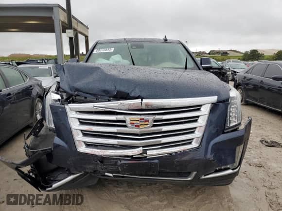 2020 Cadillac Escalade ESV Platinum with VIN 1GYS4KKJ0LR208856, listed as a Copart auction lot 89372845 with 40,858 mi miles and Salvage title. Bid and sale history available at DreamBid. Image 5.