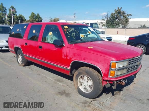 1993 Chevrolet Suburban с VIN 1GNEC16K4PJ399163, выставлен на аукционе IAAI как лот 43469871 с пробегом 187 389 миль миль и . История ставок и продаж доступна на DreamBid. Изображение 1.