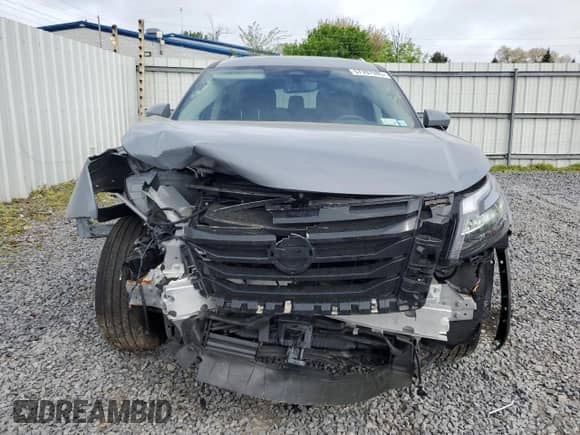 2025 Nissan Pathfinder Platinum с VIN 5N1DR3DK8SC218589, выставлен на аукционе Copart как лот 57397085 с пробегом 5 052 миль миль и Списание • Salvage title. История ставок и продаж доступна на DreamBid. Изображение 5.