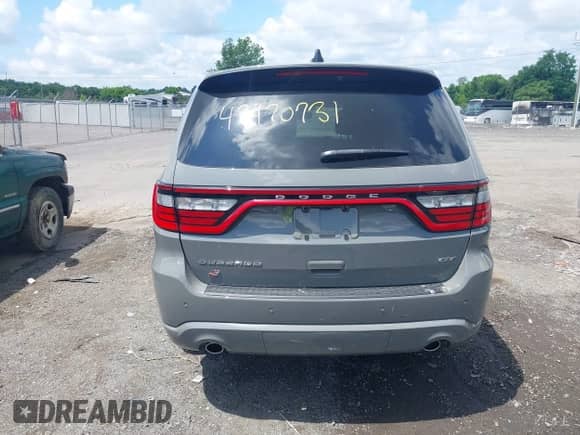 2025 Dodge Durango GT with VIN 1C4RDJDG4SC535889, listed as a IAAI auction lot 42420731 with 2,572 mi miles and . Bid and sale history available at DreamBid. Image 16.