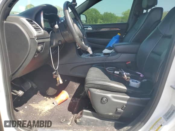 2016 Jeep Grand Cherokee High Altitude with VIN 1C4RJECG4GC454965, listed as a Copart auction lot 53170405 with 75,846 mi miles and Salvage title. Bid and sale history available at DreamBid. Image 7.