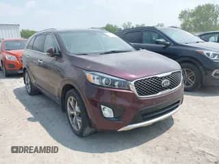 2016 Kia Sorento SX z VIN 5XYPKDA50GG122419, wystawiony jako IAAI lot #42406705 z przebiegiem 92 493 mil mil oraz . Historia ofert i sprzedaży dostępna na DreamBid. Obrazek 1.