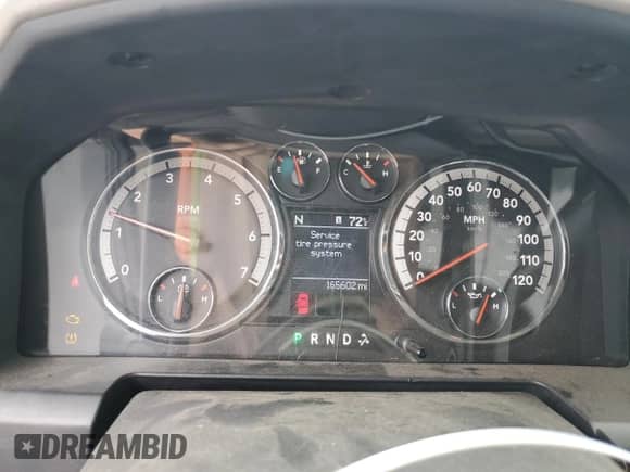 2010 Dodge 2500 SLT with VIN 3D7TT2CT6AG170937, listed as a Copart auction lot 62402715 with 165,602 mi miles and Clean title. Bid and sale history available at DreamBid. Image 9.