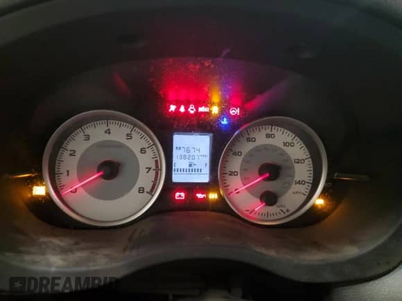 2013 Subaru Impreza Premium with VIN JF1GPAD68DG202232, listed as a Copart auction lot 83238304 with 138,207 mi miles and Non repairable. Bid and sale history available at DreamBid. Image 9.