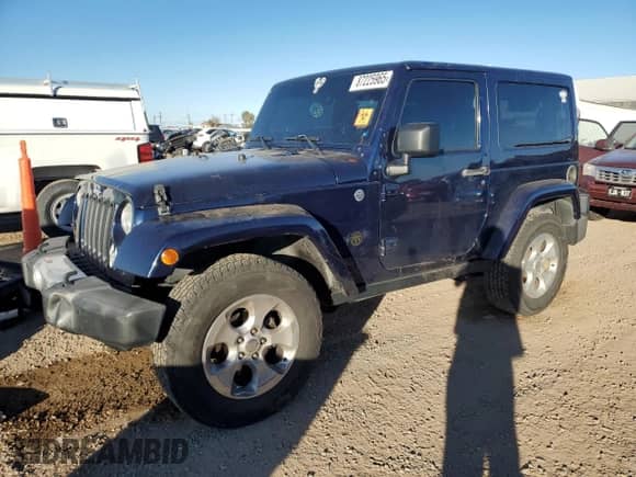 2013 Jeep Wrangler Moab with VIN 1C4AJWBG5DL581515, listed as a Copart auction lot 87225965 with 122,263 mi miles and Salvage title. Bid and sale history available at DreamBid. Image 1.