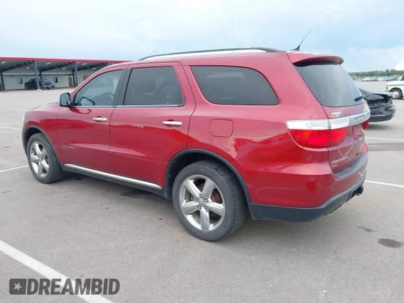 2013 Dodge Durango Citadel with VIN 1C4RDJEGXDC637943, listed as a IAAI auction lot 42681869 with 223,664 mi miles and . Bid and sale history available at DreamBid. Image 3.