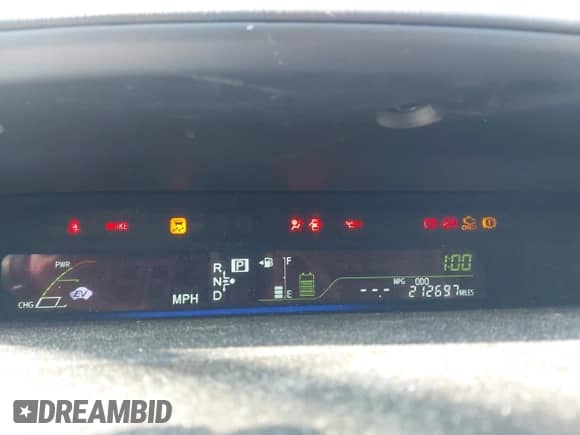 2013 Toyota Prius Two with VIN JTDZN3EU3D3189737, listed as a IAAI auction lot 42292943 with 212,697 mi miles and . Bid and sale history available at DreamBid. Image 7.