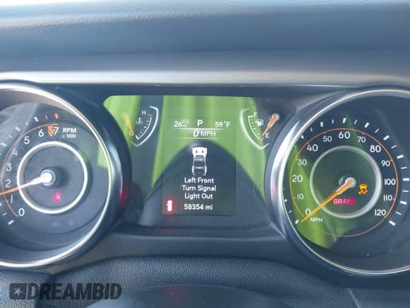 2021 Jeep Wrangler Unlimited 80th Anniversary with VIN 1C4HJXDG0MW692859, listed as a IAAI auction lot 43138758 with 58,354 mi miles and . Bid and sale history available at DreamBid. Image 7.