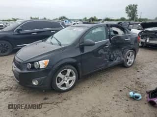 2016 Chevrolet Sonic LTZ with VIN 1G1JE5SB9G4183153, listed as a Copart auction lot 58444265 with Not provided miles and Salvage title. Bid and sale history available at DreamBid. Image 1.
