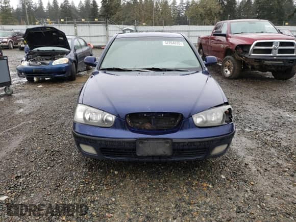 2003 Hyundai Elantra GT with VIN KMHDN55D93U090401, listed as a Copart auction lot 52204635 with 283,464 mi miles and Salvage title. Bid and sale history available at DreamBid. Image 5.
