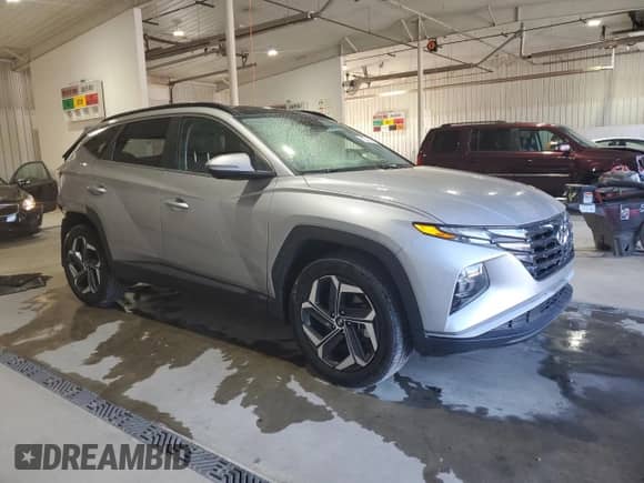 2022 Hyundai Tucson SEL Convenience with VIN KM8JFCA12NU049675, listed as a Copart auction lot 81574105 with 30,996 mi miles and Salvage title. Bid and sale history available at DreamBid. Image 4.