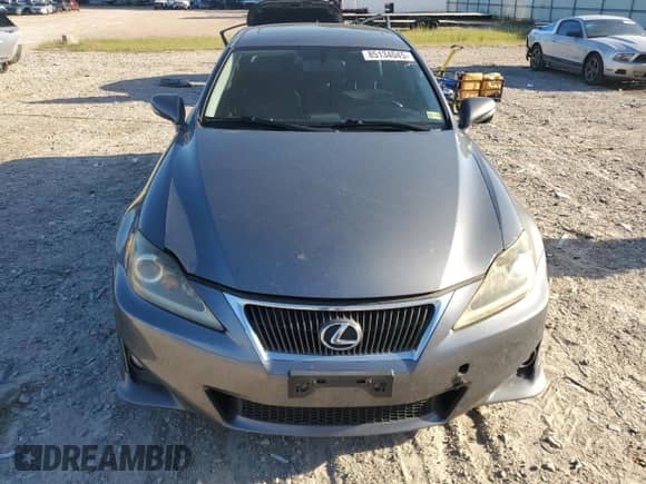 2013 Lexus IS 250 z VIN JTHCF5C24D5061638, wystawiony jako Copart lot #85134045 z przebiegiem 162 768 mil mil oraz Czysty tytuł • Clean title. Historia ofert i sprzedaży dostępna na DreamBid. Obrazek 5.