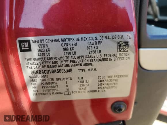 2010 Chevrolet HHR 2LT z VIN 3GNBACDV0AS603948, wystawiony jako Copart lot #70144635 z przebiegiem 115 678 mil mil oraz Czysty tytuł • Clean title. Historia ofert i sprzedaży dostępna na DreamBid. Obrazek 12.