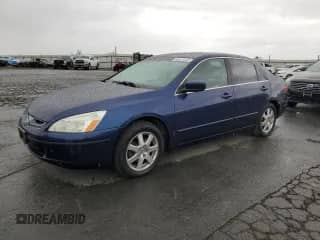 2005 Honda Accord EX-L с VIN 1HGCM66585A017199, выставлен на аукционе Copart как лот 86501635 с пробегом 334 758 миль миль и Списание • Salvage title. История ставок и продаж доступна на DreamBid. Изображение 1.