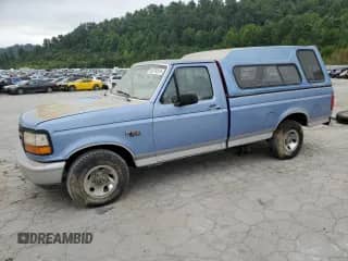 1996 Ford F-150 with VIN 1FTEF15Y0TLA92223, listed as a Copart auction lot 66374315 with Not provided miles and Salvage title. Bid and sale history available at DreamBid. Image 1.
