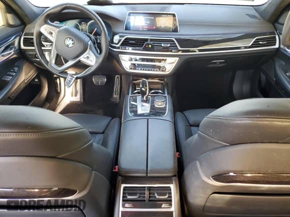 2019 BMW 7 Series 750i xDrive with VIN WBA7F2C53KB240017, listed as a Copart auction lot 65009774 with 11,175 mi miles and Salvage title. Bid and sale history available at DreamBid. Image 8.
