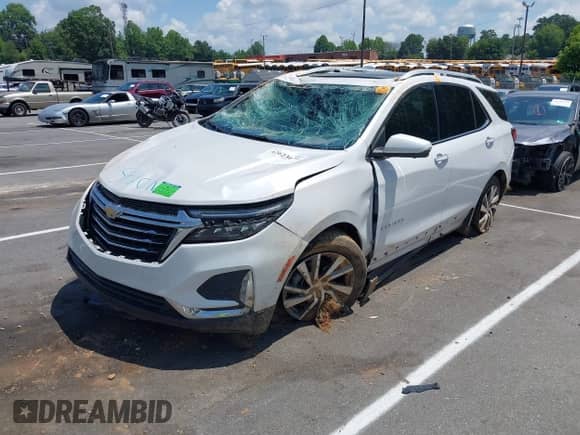 2023 Chevrolet Equinox Premier с VIN 3GNAXNEG5PL266153, выставлен на аукционе IAAI как лот 42623070 с пробегом Не указан миль и . История ставок и продаж доступна на DreamBid. Изображение 2.