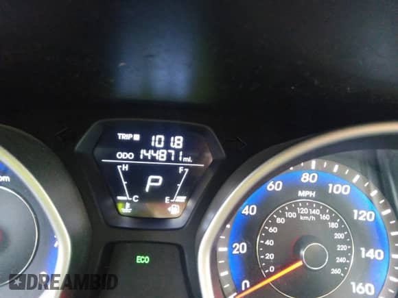 2013 Hyundai Elantra GLS z VIN KMHDH4AE2DU604123, wystawiony jako IAAI lot #38176314 z przebiegiem 144 871 mil mil oraz . Historia ofert i sprzedaży dostępna na DreamBid. Obrazek 16.