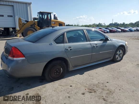 2009 Chevrolet Impala LT with VIN 2G1WC57M391113412, listed as a Copart auction lot 62006325 with Not provided miles and Salvage title. Bid and sale history available at DreamBid. Image 3.