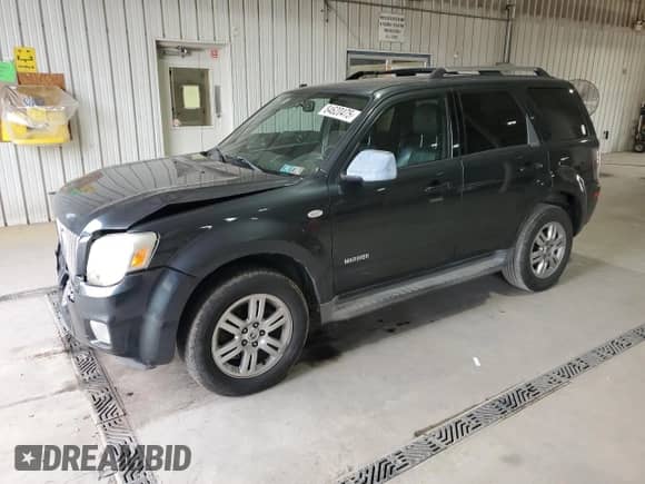 2008 Mercury Mariner Premier with VIN 4M2CU97158KJ53925, listed as a Copart auction lot 84620475 with 175,229 mi miles and Salvage title. Bid and sale history available at DreamBid. Image 1.