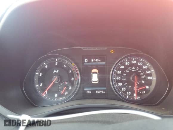 2021 Hyundai Veloster с VIN KMHT36AHXMU008774, выставлен на аукционе Copart как лот 68029645 с пробегом 55 391 миль миль и Списание • Salvage title. История ставок и продаж доступна на DreamBid. Изображение 9.