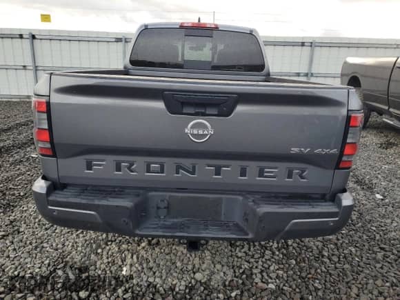 2023 Nissan Frontier SV with VIN 1N6ED1FK4PN631238, listed as a Copart auction lot 43640525 with 26,974 mi miles and Salvage title. Bid and sale history available at DreamBid. Image 6.